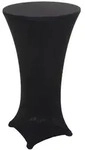 MCW Stehtischhusse, Schwarz, Textil, 60x60 cm, Wohntextilien, Bez&uuml;ge,