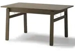 Selsey Esstisch, Dunkelbraun, Holz, 8-Sitzer, Rechteckig,Rechteckig, 149x77x85 cm,