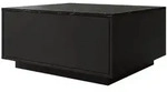Mirjan24 Couchtisch, Schwarz, Kunststoff, Rechteckig,Rechteckig, 80x39x70 cm,