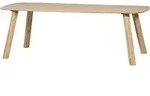 Livetastic Esstisch Jouw Unieke Tafel, Eiche, Holz, Eiche, massiv, oval, eckig,
