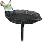 Relaxdays Vogeltr&auml;nke, Mehrfarbig, Metall, 13.5x100.5x19 cm, Gartenzubeh&ouml;r,