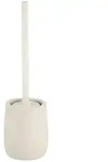 Wenko Wc-B&uuml;rstengarnitur, Creme, Metall, 12x39.5x12 cm, B&uuml;rstenkopf abnehmbar,