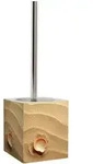 Sanilo Wc-B&uuml;rste, Beige, Braun, Creme, Kunststoff, 10x37x10 cm, Badezimmer, WC