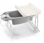 Cam il Mondo del Bambino S.p.A. Baby-Badewanne, Dunkelgrau, Kunststoff, 78x140...