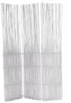 Creedwood Raumteiler, Wei&szlig;, Naturmaterialien, 120x170x6 cm, Wohnzimmer,...