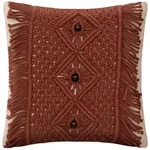 Atmosphera Createur d ́interieur Zierkissen, Rot, Naturmaterialien, Ethno,