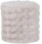 Livetastic Hocker Olven, Natur, Textil, rund, 46x46x46 cm, Made in EU, Wohnzimmer,