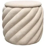 Lookway Pouf, Beige, Textil, 42x41x42 cm, Wohnzimmer, Hocker, Poufs