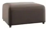 Fun M&ouml;bel Polsterhocker, Braun, Textil, 100x45x91 cm, Wohnzimmer, Hocker