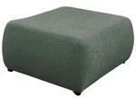 Fun M&ouml;bel Polsterhocker, Waldgr&uuml;n, Textil, 98x42x66 cm, Wohnzimmer, Hocker