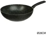 5five Simply Smart Wokpfanne, Schwarz, Metall, 28.3x11.3x46.1 cm, Kochen,...
