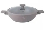 Berlinger Haus Pfanne, Grau, Metall, Kochen, Pfannen, Woks