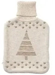 Boltze Home W&auml;rmflaschenbezug, Beige, Naturmaterialien, 21x1.5x35 cm,...
