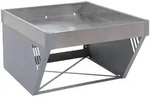MCW M&auml;hroboter-Garage, Grau, Silber, Metall, 60x38x70 cm, Gartenzubeh&ouml;r,