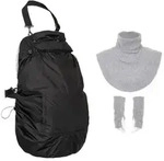Hoppediz Tragecover, Grau, Textil, 1x0.5x30 cm, Baby on Tour, Babytragen &