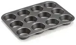 Kinvara Backform, Schwarz, Metall, 26x2x20 cm, Backen, Backformen, Muffinformen