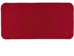 Rhomtuft Badteppiche, Rot, Textil, 80x160 cm, Badtextilien, Badematten