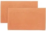 Zollner Badematte,, Terracotta, Textil, 50x70 cm, Oeko-Tex&reg; Standard 100,