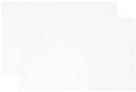 Zollner Badematte,, Wei&szlig;, Textil, 50x80 cm, Oeko-Tex&reg; Standard 100, Badtextilien,