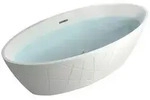 Sanotechnik Badewanne LAS Vegas, Wei&szlig;, Kunststoff, 78x58x180 cm, verst&auml;rkte