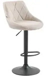 CLP Barhocker, Creme, Metall, 46x83x49 cm, Esszimmer, Barm&ouml;bel, Barhocker