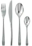 Besteckset Michelino, Silber, Metall, 24-teilig, Lfgb, rostfrei, Essen & Trinken,
