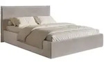 Selsey Polsterbett, Graubraun, Textil, 2-Sitzer, 140x200 cm, Schlafzimmer, Betten,