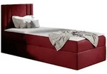 Mirjan24 Boxbett, Dunkelrot, Holz, 80x200 cm, Schlafzimmer, Betten, Boxspringbetten