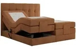 MKS Boxbett, Orange, Holz, 2-Sitzer, H4, 7-Zonen, Rechteckig, 180x200 cm,
