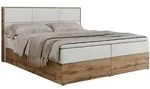 MKS Boxbett, Wei&szlig;, Holz, 2-Sitzer, H3, 7-Zonen, Rechteckig, 140x200 cm,
