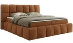 MKS Boxbett, Orange, Textil, 2-Sitzer, H4, 7-Zonen, Rechteckig, 140x200 cm,