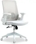 Idimex B&uuml;rodrehstuhl, Wei&szlig;, Kunststoff, Mode, 65x106x65 cm, Arbeitszimmer,