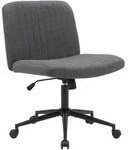 CLP Drehstuhl, Dunkelgrau, Metall, 62x86x65 cm, Arbeitszimmer, B&uuml;rost&uuml;hle,