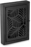 Zeller Schl&uuml;sselkasten, Schwarz, Metall, 22x30x22 cm, Garderobe, Schl&uuml;sselboards &