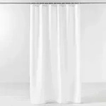 Douceur d ́int&eacute;rieur Duschvorhang, Wei&szlig;, Textil, 180x200 cm, Badtextilien,