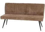 MCW Sitzbank, Braun, Textil, 160x90x60 cm, Esszimmer, B&auml;nke, Sitzb&auml;nke