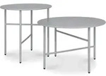 BoMoe Beistelltisch, Grau, Metall, Rund, 53x36x0.1 cm, Esszimmer, Tische, Stehtische
