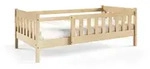 Masseno Kinderbett, Kiefer, Holz, 80x160 cm, Kinder- & Jugendzimmer, Kinderm&ouml;bel,
