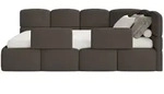 Selsey Jugendbett, Braun, Kunststoff, 1-Sitzer, 90x200 cm, Kinder- & Jugendzimmer,