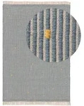 Lytte Kinderteppich, Blau, Textil, Gestreift, Rechteckig, 150x220 cm, Care & Fair,