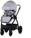 Chipolino Kombikinderwagen, Hellgrau, Metall, 59x123x85 cm, unisex, Baby on Tour,