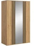 Livetastic Dreht&uuml;renschrank, Anthrazit, Eiche Artisan, Holzwerkstoff, Holzoptik, 2