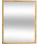 5five Simply Smart Badezimmerspiegel, Braun, Naturmaterialien, 33.7x23.7x33.7 cm,