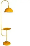 Bamyum Stehlampe, Gelb, Metall, 37x170x37 cm, Lampen & Leuchten, Innenbeleuchtung,
