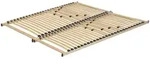 Beliani Lattenrost, Hellbraun, Holz, 180x200 cm, Schlafzimmer, Lattenroste