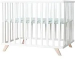 Roba Laufgitter, Wei&szlig;, Holz, Rechteckig, 73x77x98.5 cm, Babym&ouml;bel, Laufstall Baby