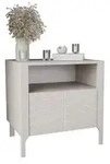 Lookway Nachttisch, Kaschmir, Holzwerkstoff, 54x57x41 cm, Schlafzimmer, Nachttische