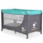 Moni Reisebett, Blau, Kunststoff, 60x120 cm, Babym&ouml;bel, Babybetten, Reisebetten