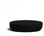 Moeve Seifenschale Black Velvet, Schwarz, Keramik, 8.5x2.5x13 cm, Badaccessoires,