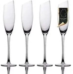 Intirilife Champagner/Sekt, Transparent, Glas, 0.15 L, leicht zu reinigen, Essen &